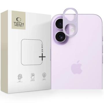 Aluminiowa osłona aparatu iPhone 17 Tech-Protect Camalloy Fit+ - Lawenda