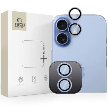 Obiektyw do kamery iPhone 17 Tech-Protect Camring Fit+ - Mgła niebieska