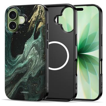 Etui MagSafe iPhone 17 Tech-Protect Lamano - Zielona aura