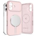 Etui z płynnego silikonu iPhone 17 Tech-Protect - kompatybilny z MagSafe - Pink Pearl