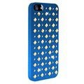 Pokrowiec z Ćwiekami Puro Rock iPhone 5 / 5S - Niebieski