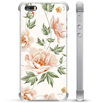 Etui Hybrydowe - iPhone 5/5S/SE - Kwiatowy