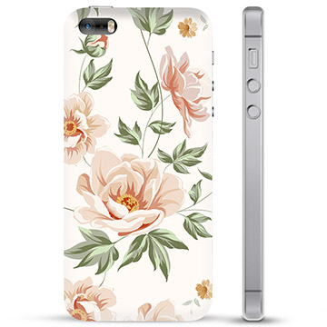 Etui TPU - iPhone 5/5S/SE - Kwiatowy