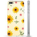 Etui TPU - iPhone 5/5S/SE - Słonecznik