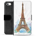Etui Portfel Premium - iPhone 5/5S/SE - Paryż