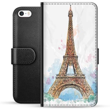 Etui Portfel Premium - iPhone 5/5S/SE - Paryż