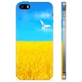 Etui TPU Ukraina - iPhone 5/5S/SE - Pole pszenicy