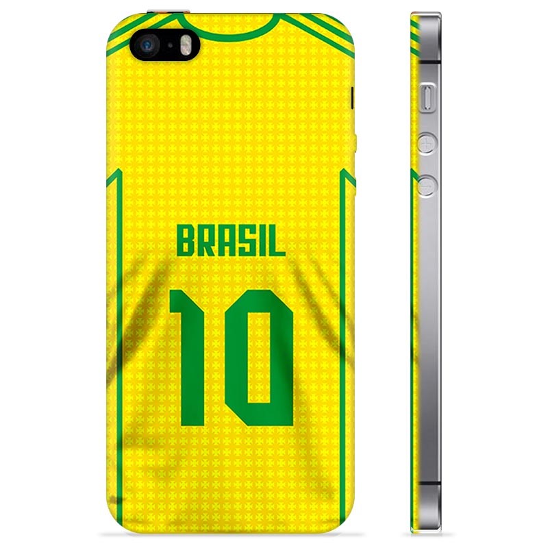 Etui TPU - iPhone 5/5S/SE - Brazylia