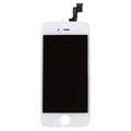 iPhone 5S Wyświetlacz LCD- Biały - Grade A