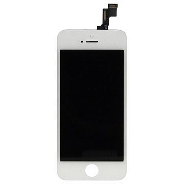 Wyświetlacz LCD iPhone 5S/SE - Biely - Oryginalna jakość