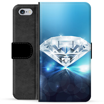 Etui Portfel Premium - iPhone 6 / 6S - Diament