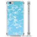 Etui Hybrydowe - iPhone 6 Plus / 6S Plus - Błękitny Marmur