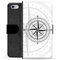 Etui Portfel Premium - iPhone 6 / 6S - Kompas