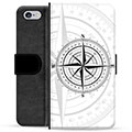 Etui Portfel Premium - iPhone 6 / 6S - Kompas