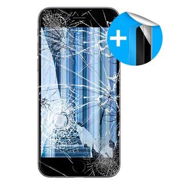 Naprawa LCD z Ochrona ekranu iPhone 6 - Kolor Czarny