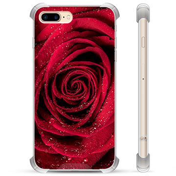 Etui Hybrydowe - iPhone 7 Plus / iPhone 8 Plus - Róża