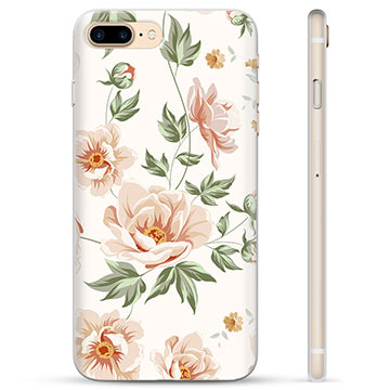Etui TPU - iPhone 7 Plus / iPhone 8 Plus - Kwiatowy