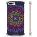 Etui Hybrydowe - iPhone 7 Plus / iPhone 8 Plus - Kolorowa Mandala