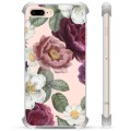Etui Hybrydowe - iPhone 7 Plus / iPhone 8 Plus - Romantyczne Kwiaty