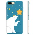 Etui TPU - iPhone 7 Plus / iPhone 8 Plus - Niedźwiadek Polarny