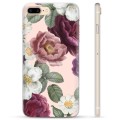 Etui TPU - iPhone 7 Plus / iPhone 8 Plus - Romantyczne Kwiaty