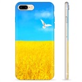 Etui TPU Ukraina - iPhone 7 Plus / iPhone 8 Plus - Pole pszenicy