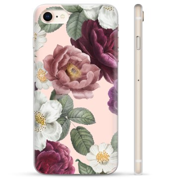 Etui TPU - iPhone 7/8/SE (2020) - Romantyczne Kwiaty