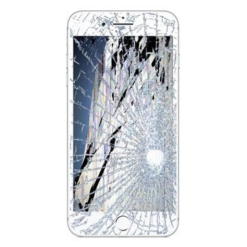 Naprawa LCD i Ekranu Dotykowego iPhone 7 Plus - Biel - Oryginalna jakość