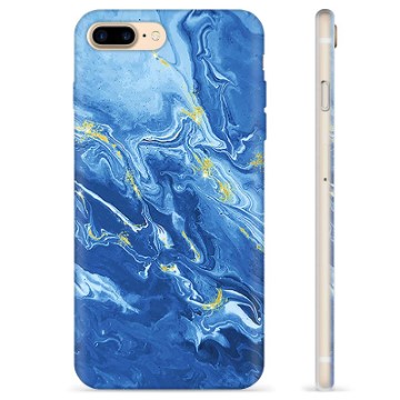 Etui TPU - iPhone 7 Plus / iPhone 8 Plus - Kolorowy Marmur