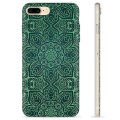 Etui TPU - iPhone 7 Plus / iPhone 8 Plus - Zielona Mandala