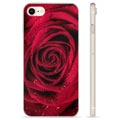 Etui TPU - iPhone 7/8/SE (2020) - Róża