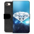 Etui Portfel Premium - iPhone 7/8/SE (2020)/SE (2022) - Diament