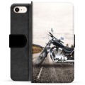 Etui Portfel Premium - iPhone 7/8/SE (2020) - Motocykl