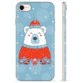 Etui TPU - iPhone 7/8/SE (2020) - Świąteczny Niedźwiadek