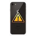 Naprawa Klapki Baterii iPhone 8 - z ramką - Czerń