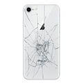 Naprawa tylnej obudowy telefonu iPhone 8 - Tylko szkło - Biel