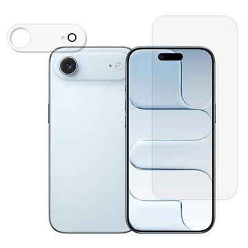 iPhone Air Zestaw 2-w-1 Zabezpieczenie Ekranu ze Szkła Hartowanego i Obiektyw Aparatu