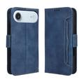 iPhone Air Etui z portfelem na karty - niebieskie