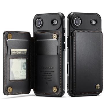 iPhone Air Etui Caseme C22 na karty RFID - Czarne