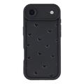 Wstrząsoodporne etui TPU iPhone Air z wzorem serca i podniesionymi krawędziami