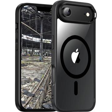 iPhone Air JT Berlin Pankow Hybrid MagSafe Etui - Czarny / Przezroczysty