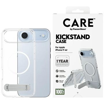 iPhone Air PanzerGlass Care Kickstand Etui - kompatybilny z MagSafe - Transparentny