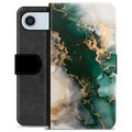 Etui Portfel Premium - iPhone Air - Jadeitowy Marmur