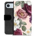 Etui Portfel Premium - iPhone Air - Romantyczne Kwiaty