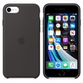 Silikonowe Etui Apple MXYH2ZM/A do iPhone SE (2020)/SE (2022) - Czarne