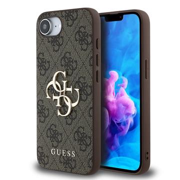 iPhone 16e Hybrydowe Etui Guess 4G Big Metal Logo