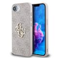 iPhone 16e Hybrydowe Etui Guess 4G Big Metal Logo