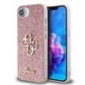 iPhone 16e Etui Guess Fixed Glitter 4G Metal Logo