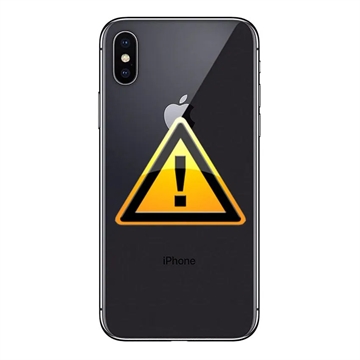 Naprawa Klapki Baterii iPhone X - z ramką