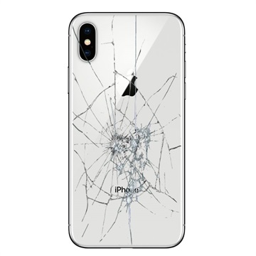 Naprawa tylnej obudowy telefonu iPhone X - Tylko szkło